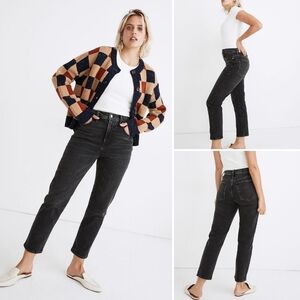 Madewell The Perfect Vintage Jean Size 28 Style MB403 Claybrook wash gray black